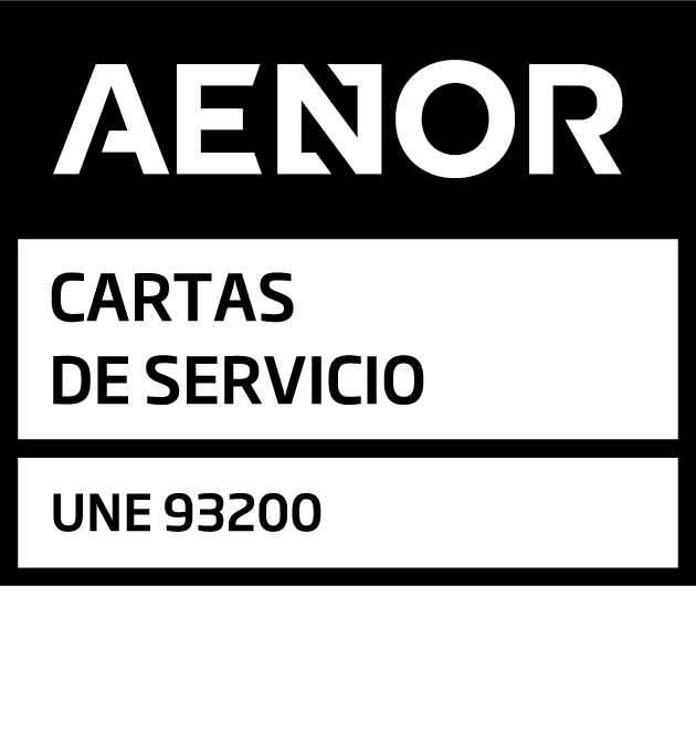 Marca AENOR de Gestión de Calidad  de Cartas de Servicio